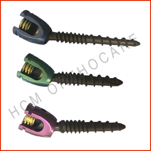 Single lock Pedicle Screw Exporter